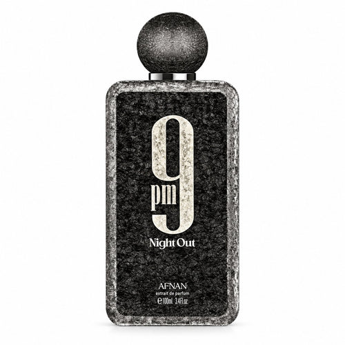 Afnan 9 PM Night Out unisex, frasco de 100 ml
