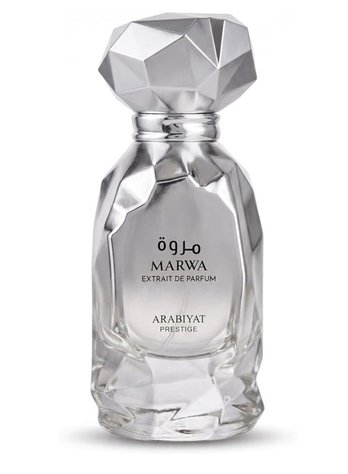 Arabiyat Prestige Marwa Extrait de Parfum unisex 60 ml, frasco